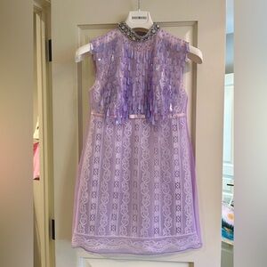 Marc Jacobs Purple Mini Shift Dress (US XS)